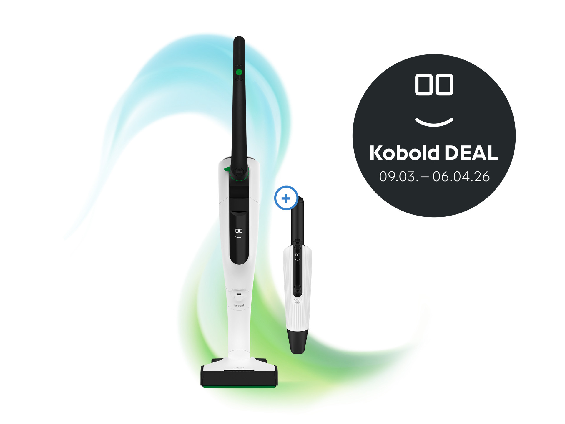 Kobold VK7 Akku-Staubsauger und Kobold VM7 Akku-Handstaubsauger „Kobold DEAL“-Aktion bis 06.04.26