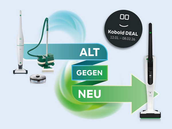 Alt- und Kobold Fremdgeräte auf blauem Hintergrund.