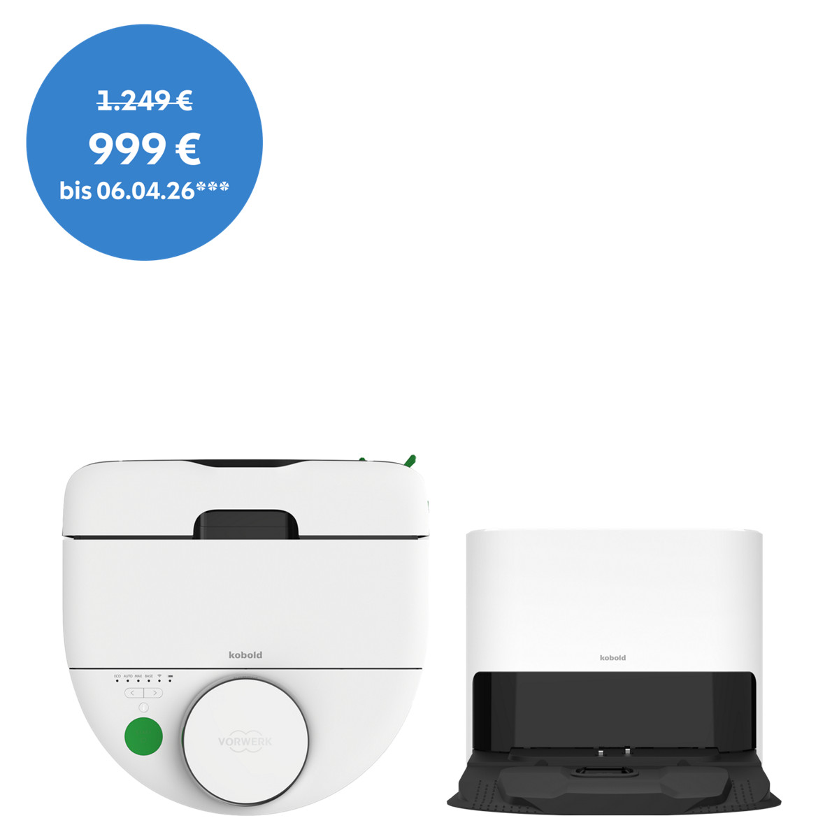 VR7 Saugroboter mit RB7 Servicestation