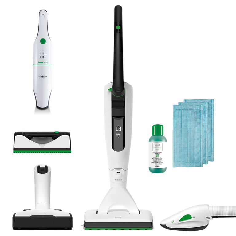 Vorwerk Kobold VK7 Akku-Staubsauger Super-Sommer-Set deluxe plus (S)