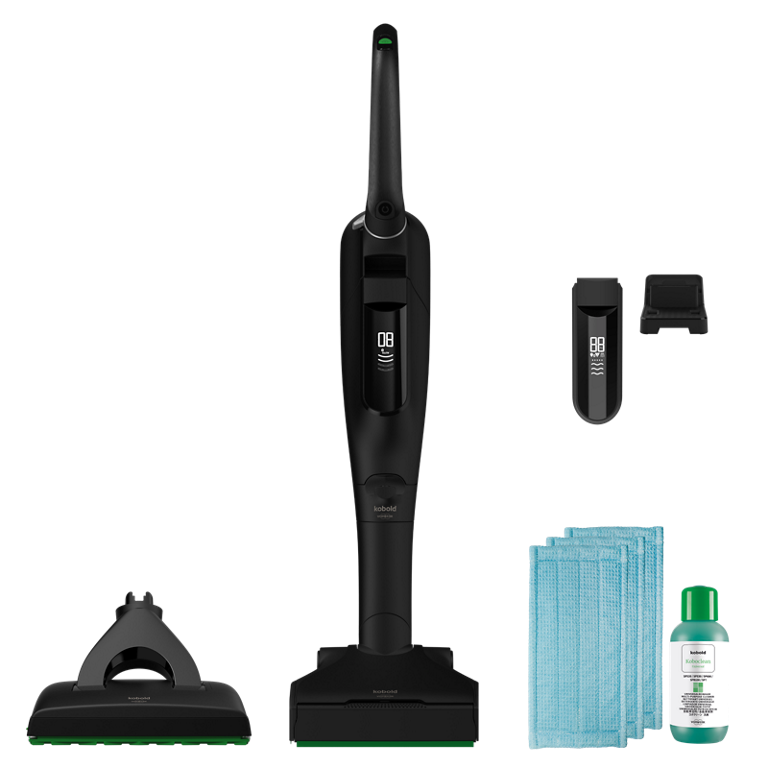 Vorwerk Kobold VK7 Akku-Staubsauger & Saugwischer Black (S)