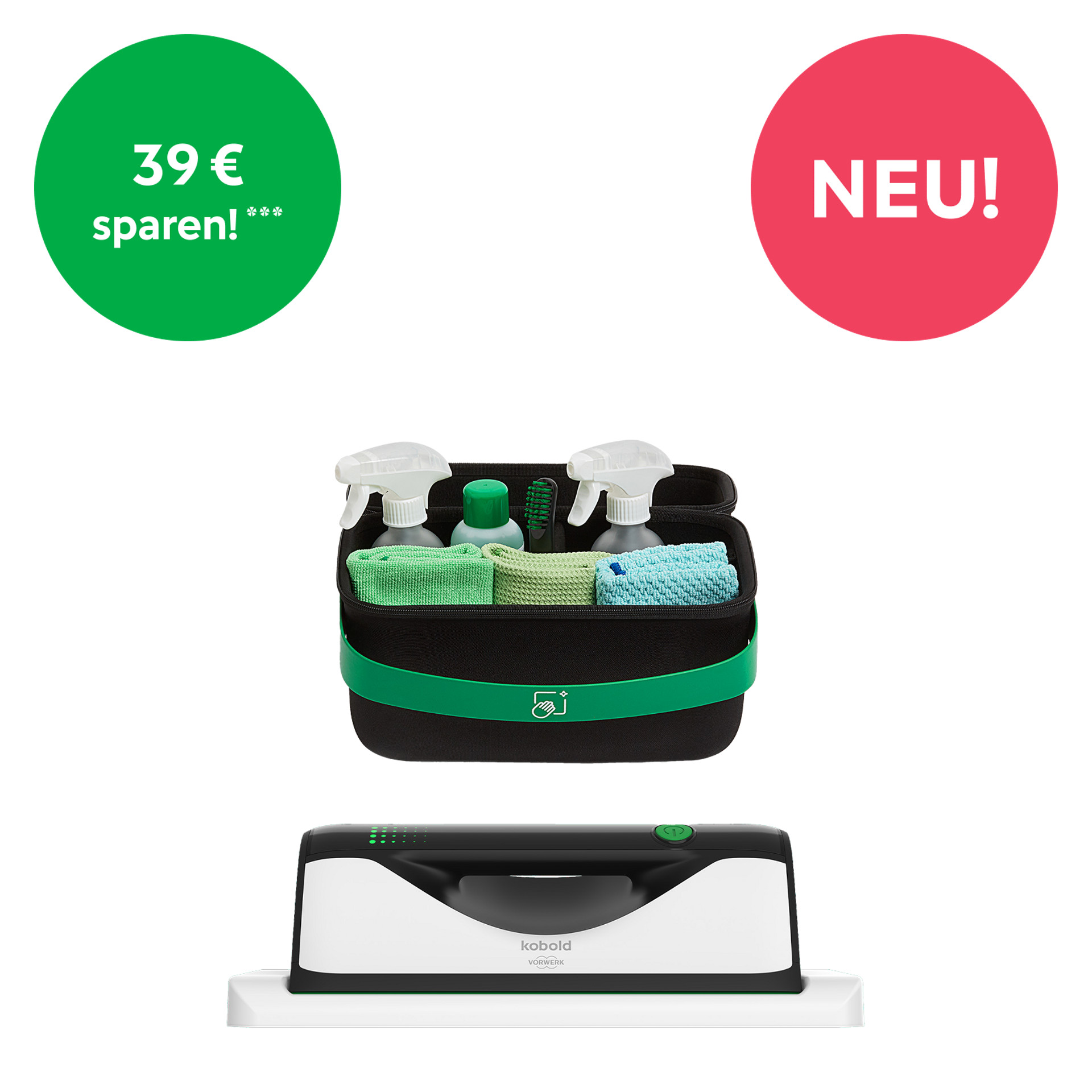 Reinigungsset Kobold Vorwerk neu