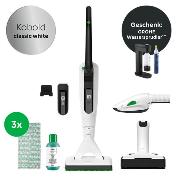 VK7 Akku-Set deluxe White (U) (inkl. GROHE Wassersprudler)