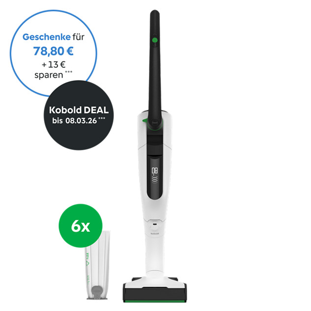 Kobold Akku-Staubsauger mit Elektrobürste
