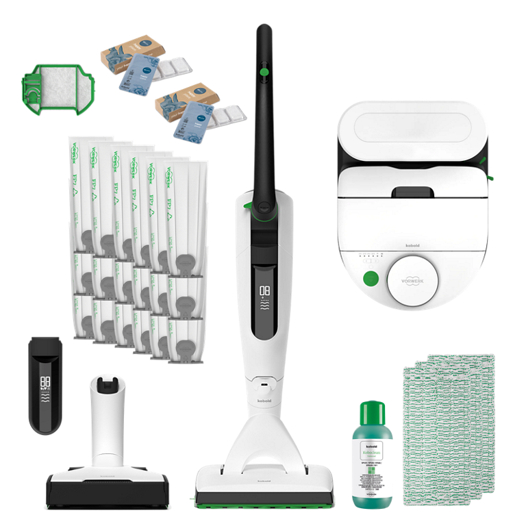 Vorwerk Kobold VK7 Akku-Staubsauger & Saugwischer & Saugroboter inkl. Geschenke