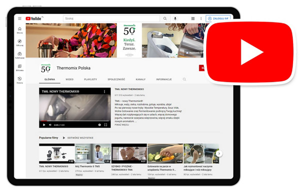 Kanał Youtube Thermomix® 