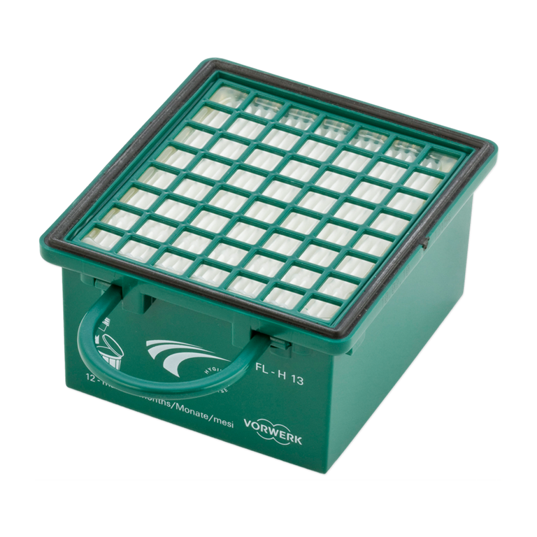 Vorwerk Kobold VK130/131 Hygiene-Mikrofilter