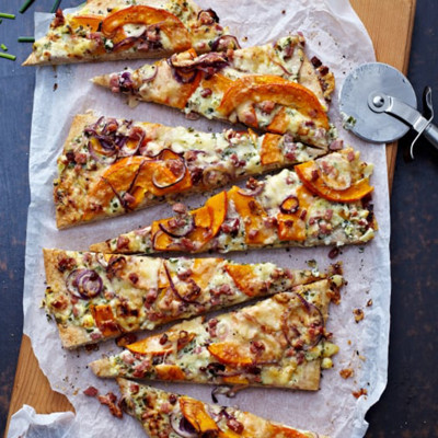Kuerbis-Pizza