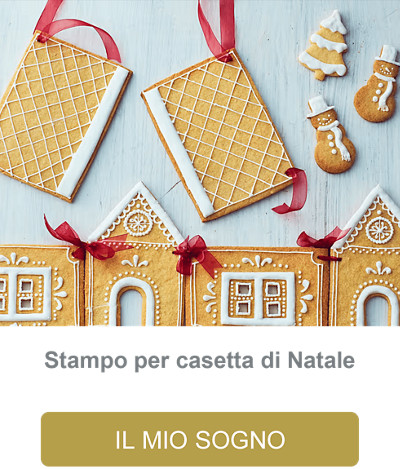 Stampo per casetta di Natale