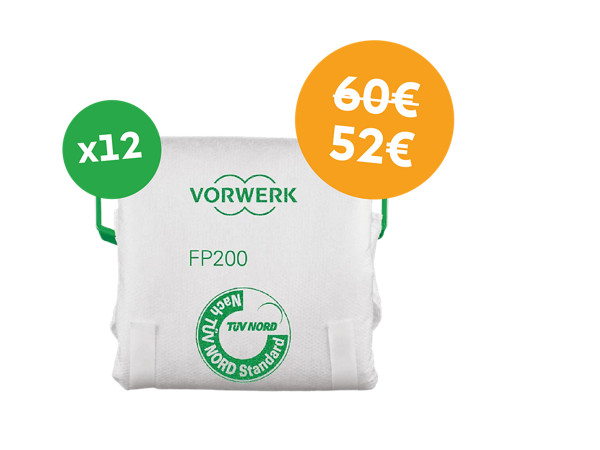 Sacchetti Filtrello Premium FP200 - Conf. 12 pz