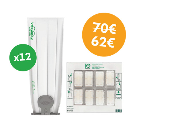 Sacchetti Filtrello Premium FP7 con Dovina - Conf. 12 pz