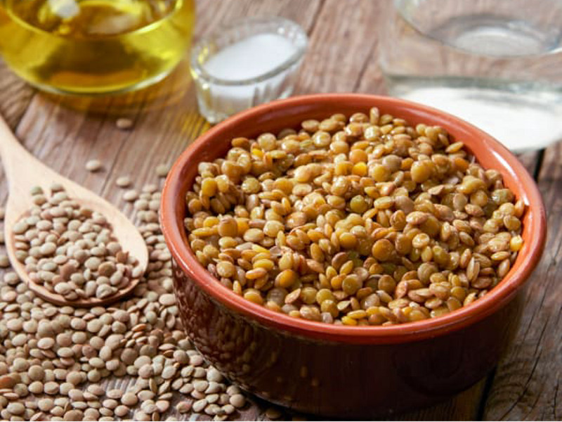 Cottura delle lenticchie