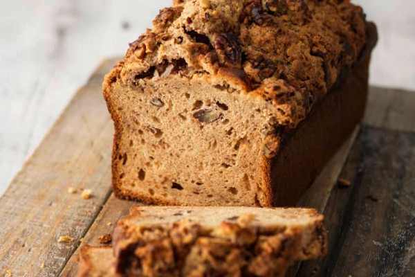 Maple  Pecan and Banana Bread