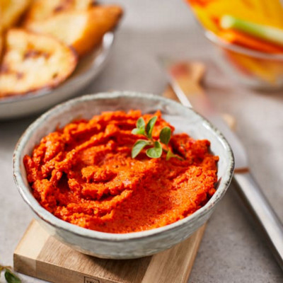 Mediterranen Tomaten-Aufstrich