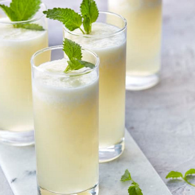 Melonen-Gin-Granita
