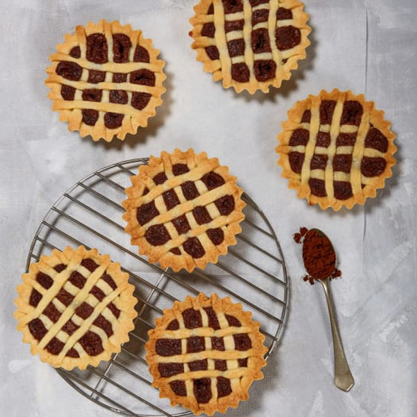 Crostatine alla crema gianduia