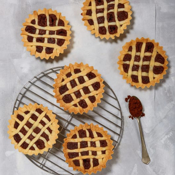 Crostatine alla crema gianduia