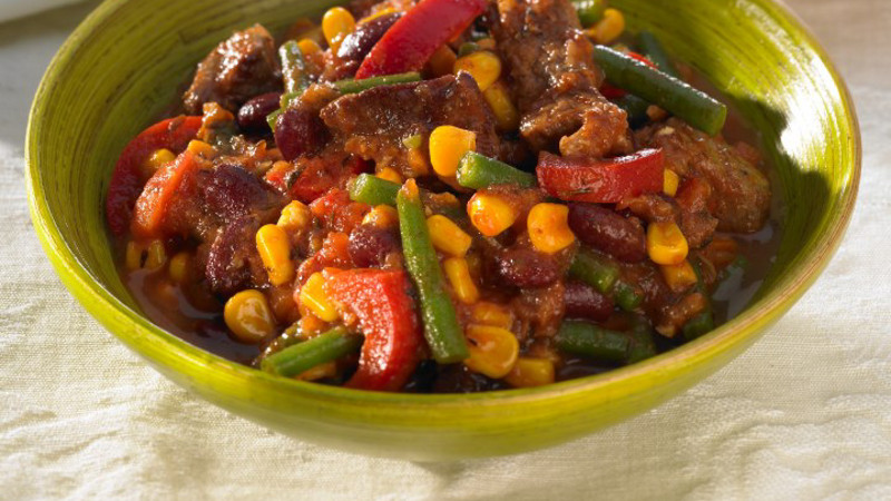 Mexikanisches Vhili con Carne