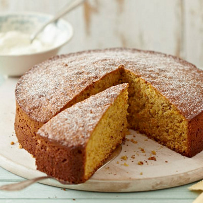 Moehren-Marzipan-Kuchen