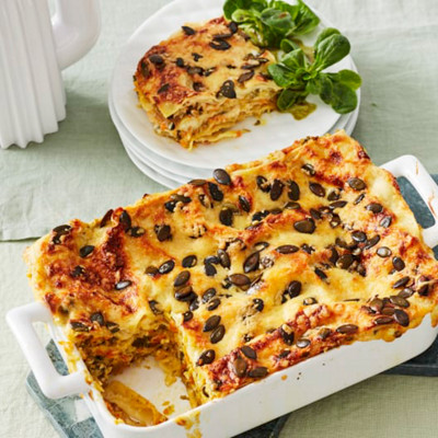 Moehren-Wirsing-Lasagne