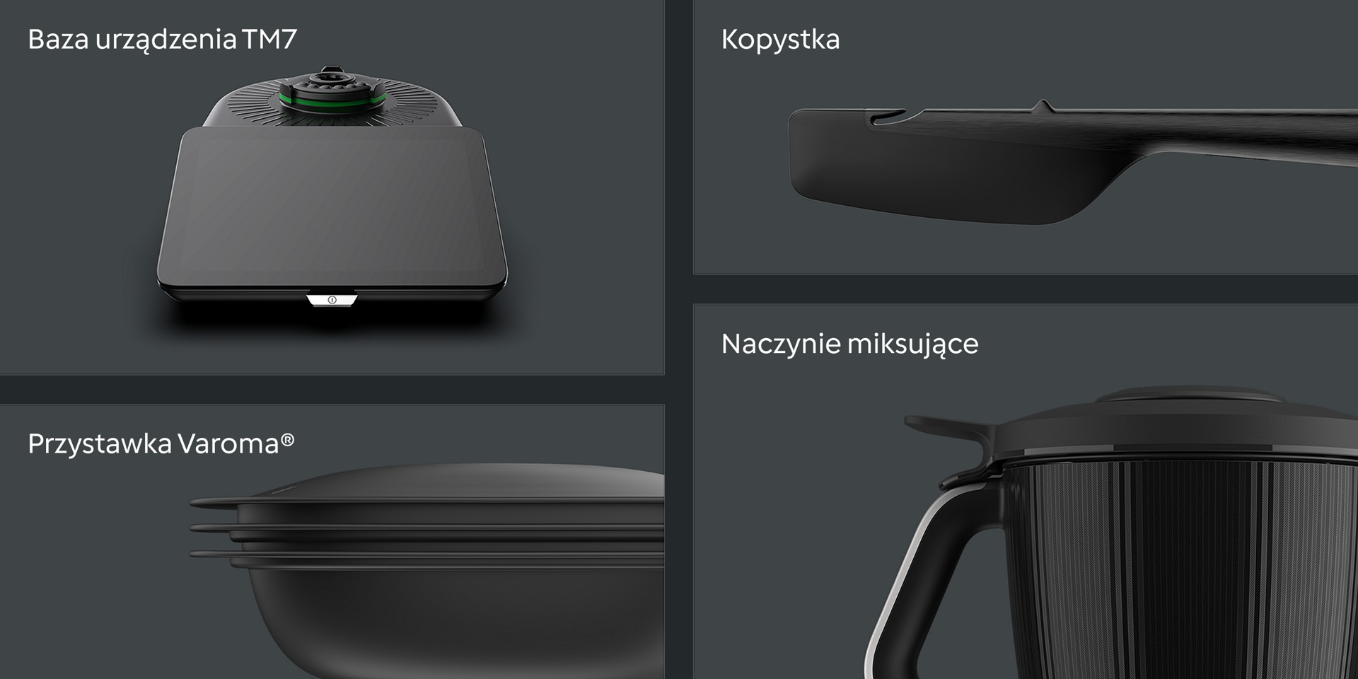 Elementy zestawu Thermomix® TM7