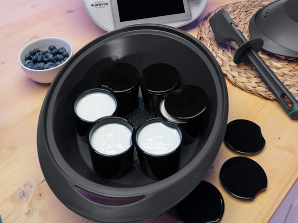 Cocottine di ceramica per Varoma® e i loro Coperchi - Black Edition