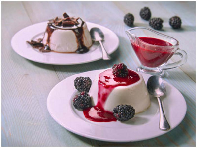 Panna cotta vegan bimby