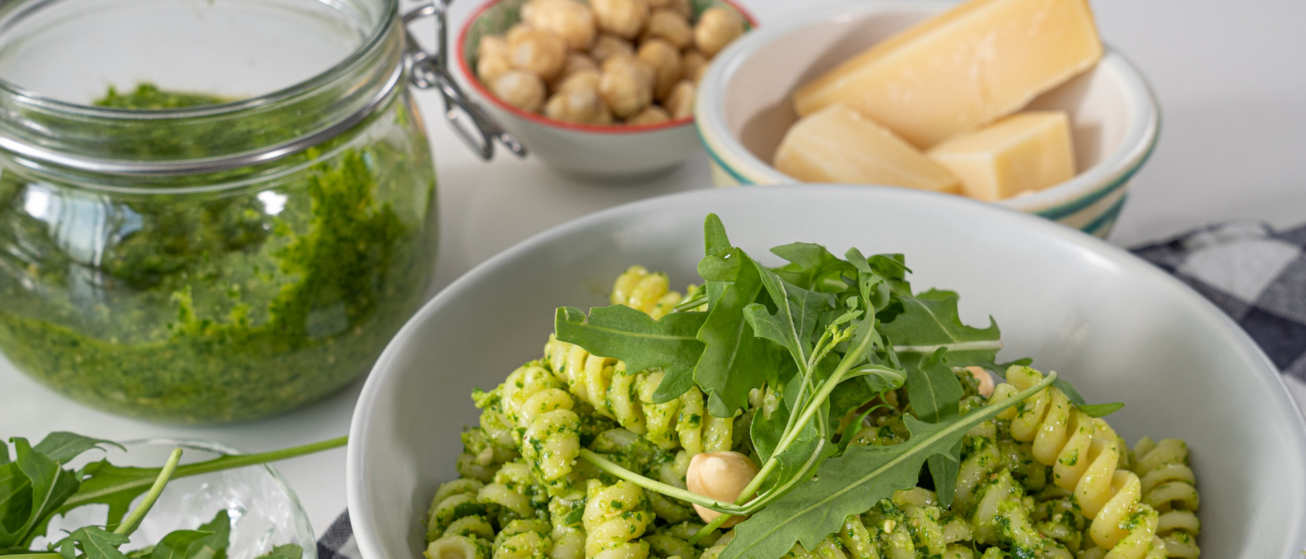 Pasta pesto 1