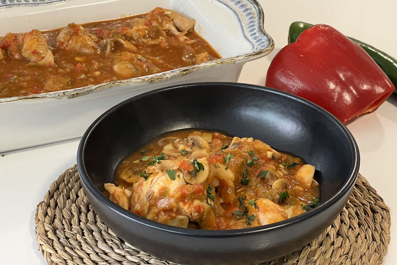 Pollo al chilindron