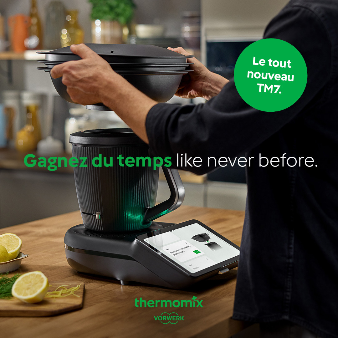 Thermomix TM7 gagnez du temps