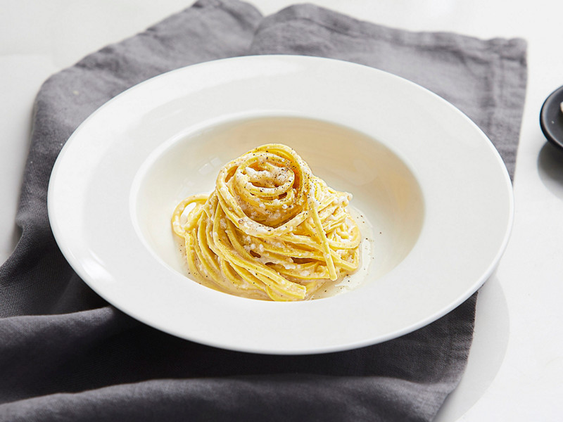 La cacio e pepe