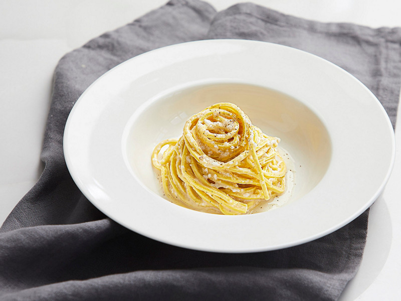 La cacio e pepe