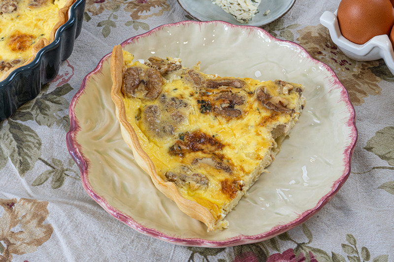 Quiche de queso Thermomix