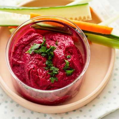 Rote-Bete-Hummus