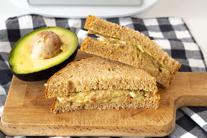 Sandwich guacamole