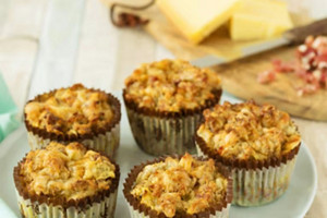 Schwarzbrot-Muffins