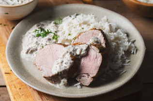 Schweinefilet aus dem Ofen