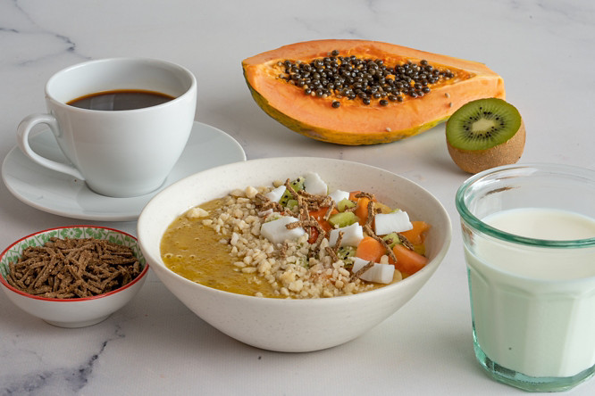 Smoothie bowl melón