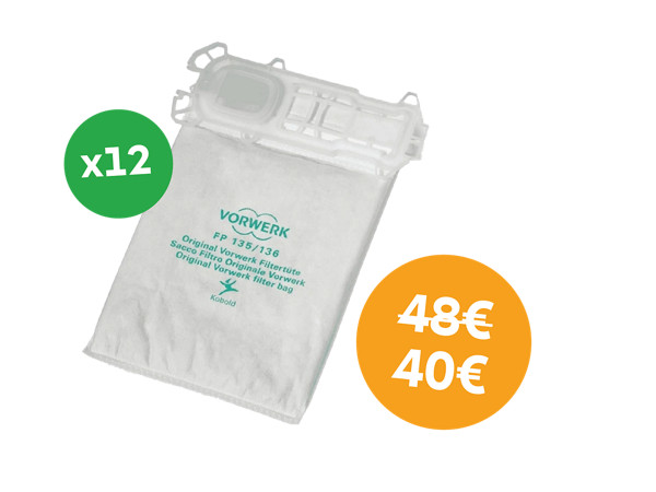 Super-Filtrello per VK135/6 - Conf. 12 pz