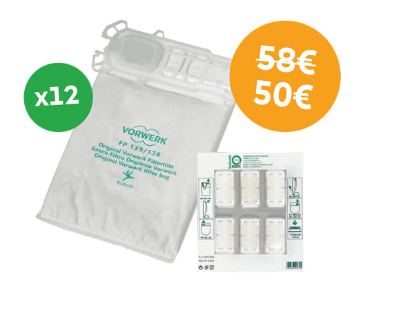 Super-Filtrello per VK135/6 con Dovina - Conf. 12 pz