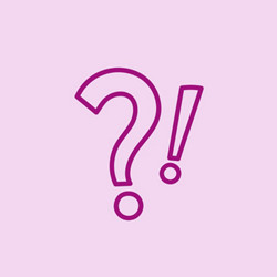 Icon Fragezeichen und Ausrufezeichen