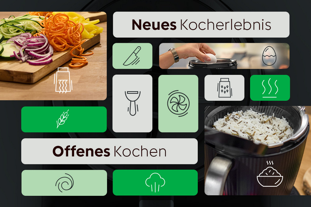 Der Thermomix® TM7 hat über 30 Modi und Funktionen