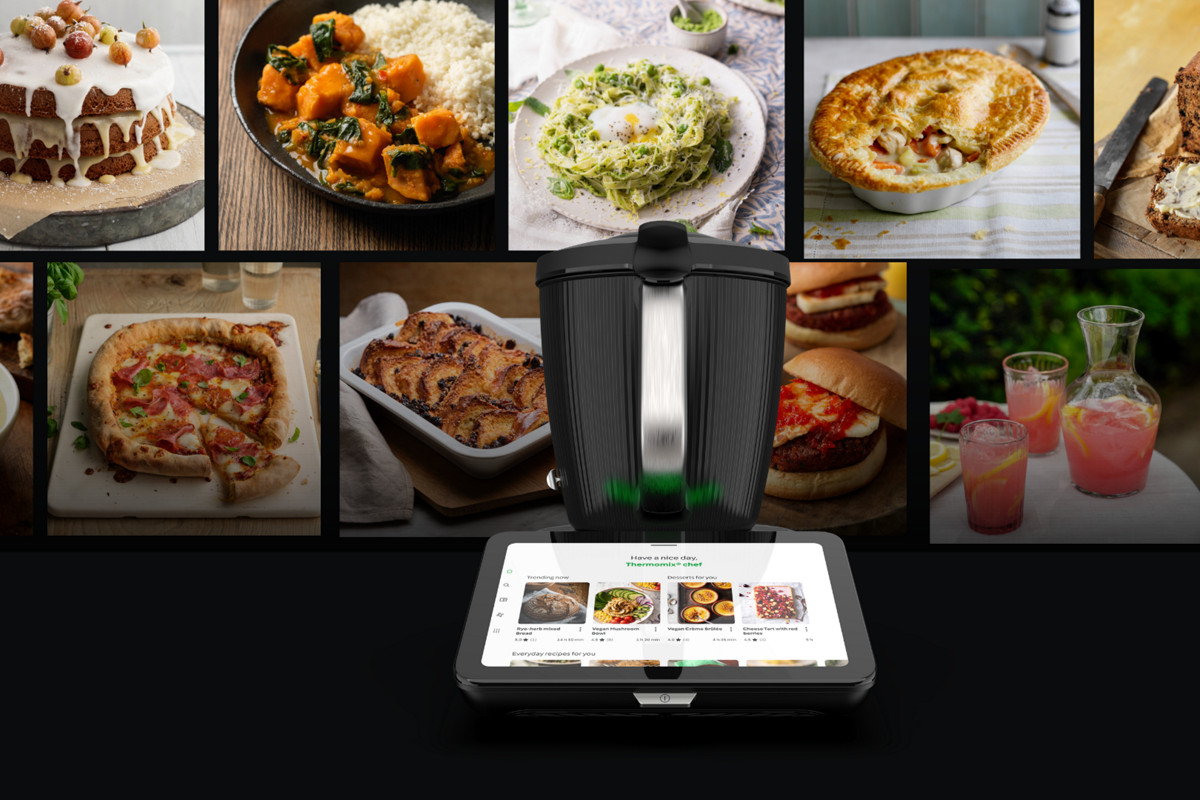 Thermomix TM7 with food recipes