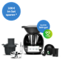 Thermomix TM6 Set mit Varoma TM6 TM5 Gemüse Styler Messerabdeckung mit Peeler Sensor und Badges
