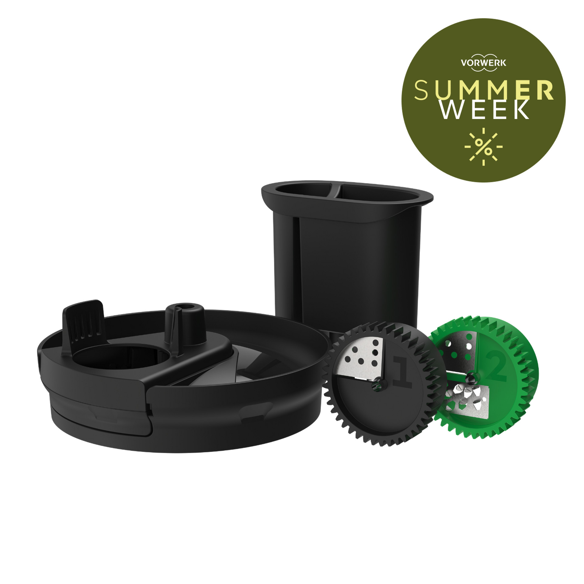 Thermomix® Spiralschneider für Gemüse Styler TM6 und TM5