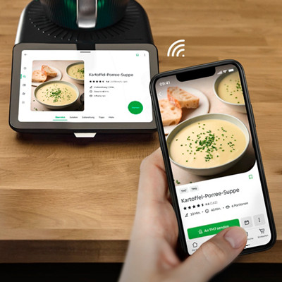 Thermomix TM7 Rezept Uebertragung