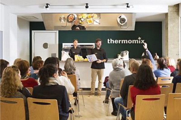 Thermomix® Rezeptwelt auf einem Tablet