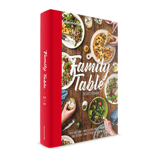 UK TM cookbook MKG10233 family table cover