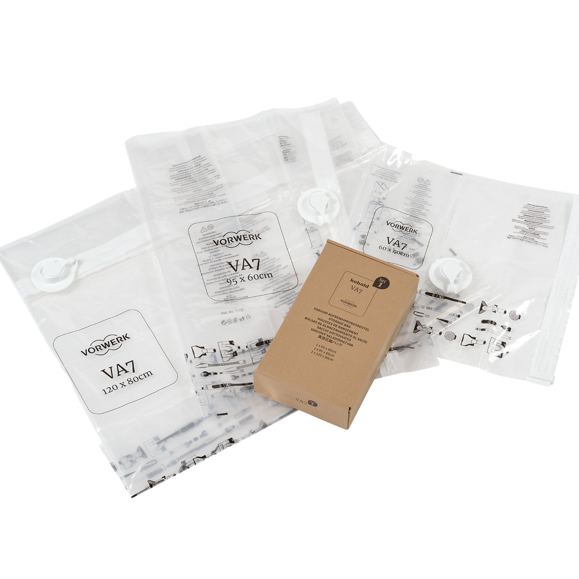 Kobold VA7 Vakuumbeutel Set Universal (3 Stk.)