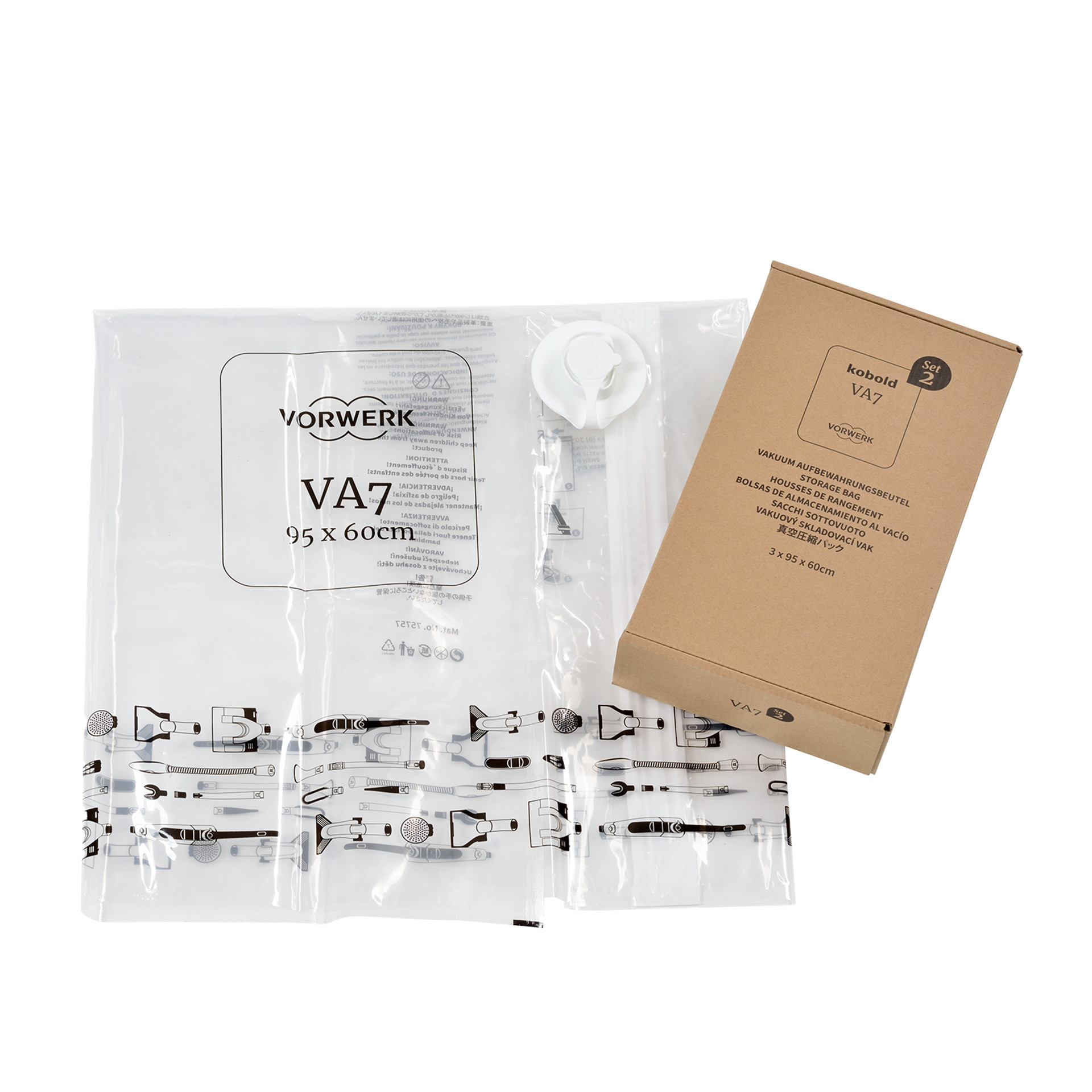Kobold VA7 Vakuumbeutel Set Medium (3 Stk.)